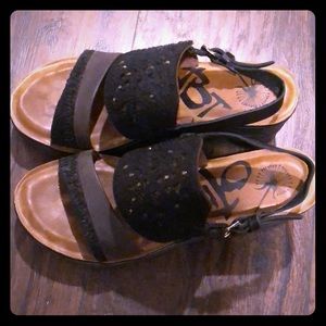 OTBT Hippie wedge sandal Size 8